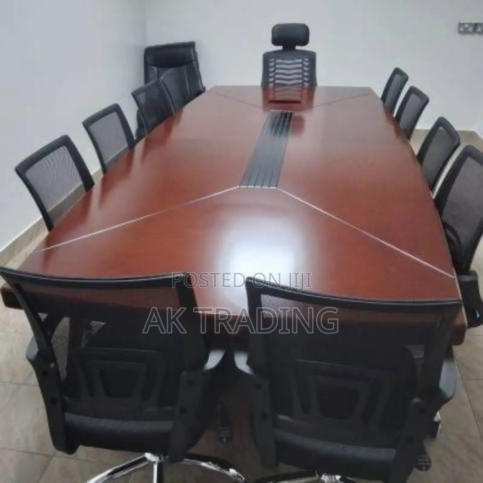 Modern Conference Table and Chair
