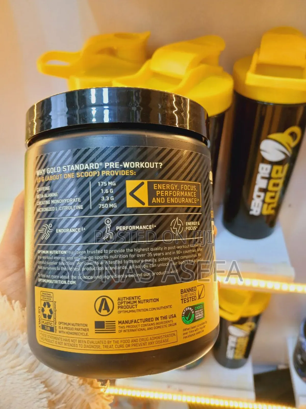 Gold Standard Pre Workout