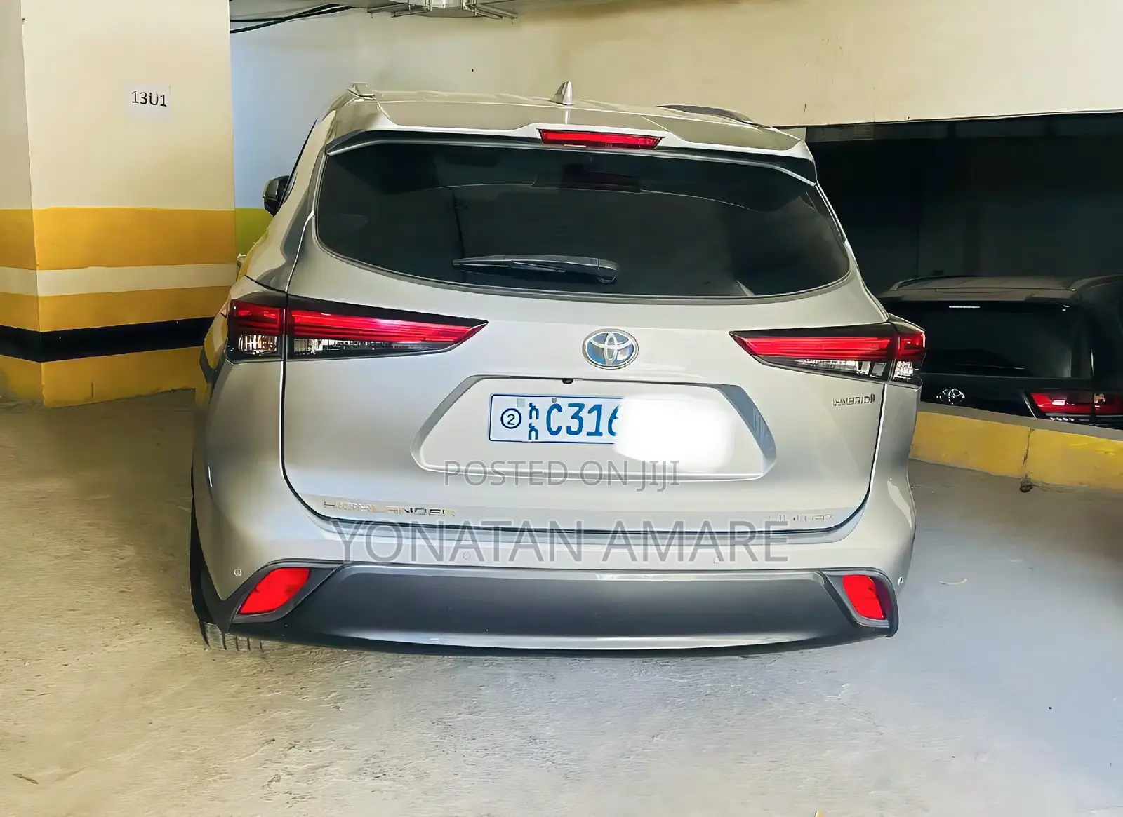 Toyota Highlander Hybrid 2023 Silver