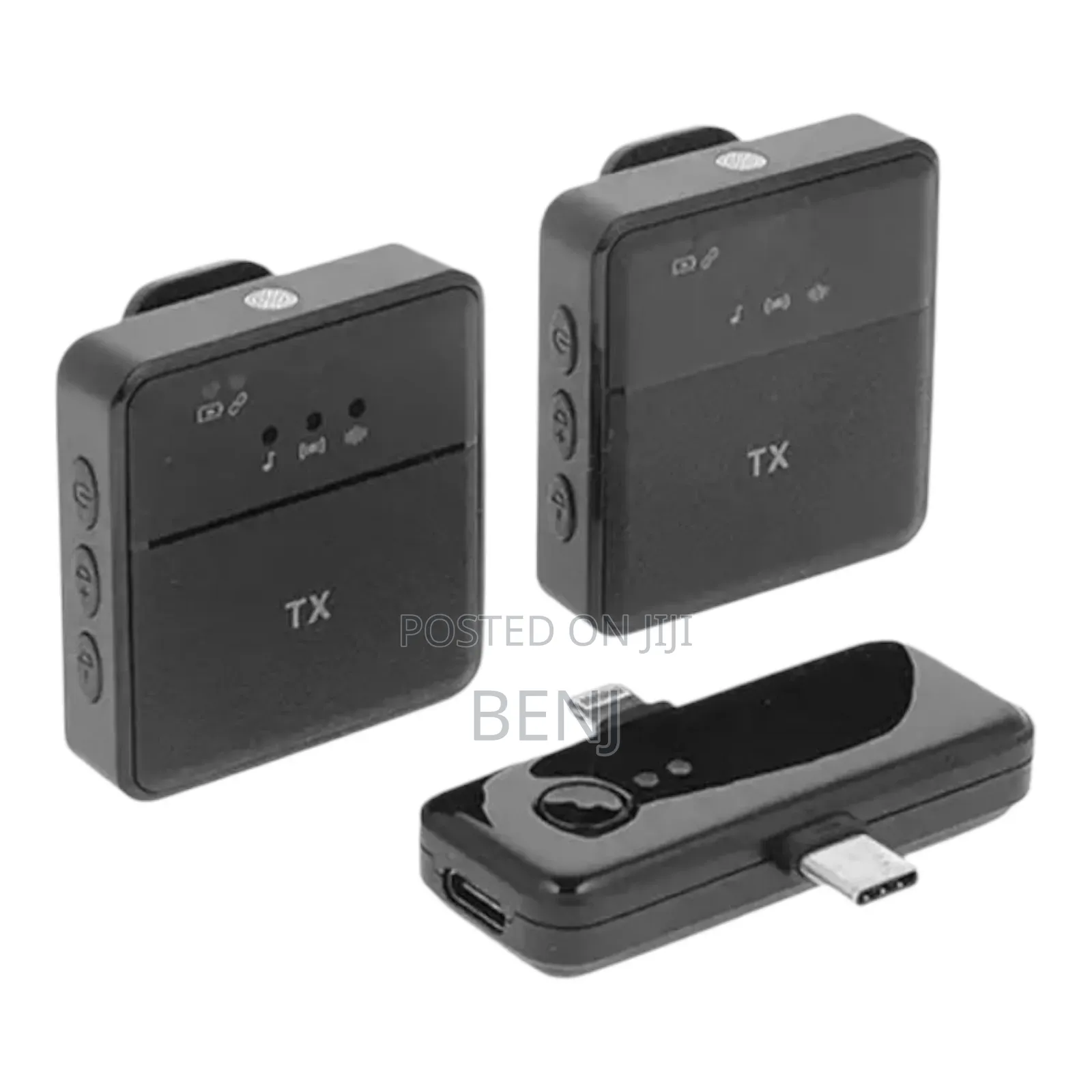 Sx31 Dual Wireless Mic | 3 in 1 | iPhone | Android | Camera