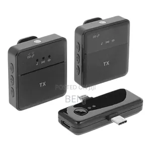 Sx31 Dual Wireless Mic | 3 in 1 | iPhone | Android | Camera