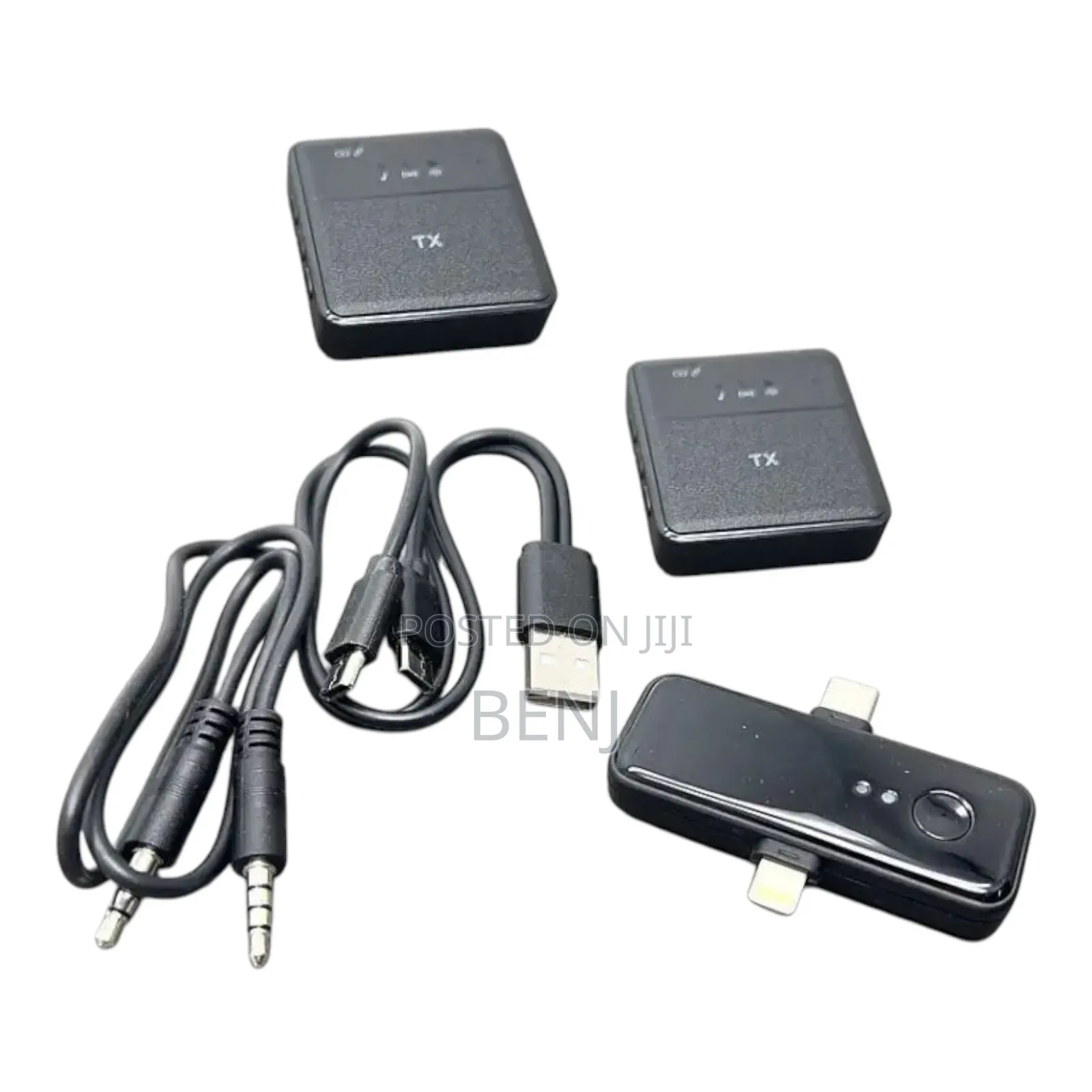 Sx31 Dual Wireless Mic | 3 in 1 | iPhone | Android | Camera