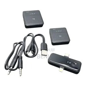 Photo - Sx31 Dual Wireless Mic | 3 in 1 | iPhone | Android | Camera