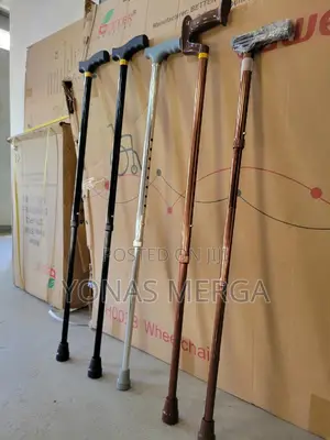 Photo - Walking Stick ፫誑ቁመት የሚስተካከለው ቀላል ክብደት ያለውfofo Folding Cane