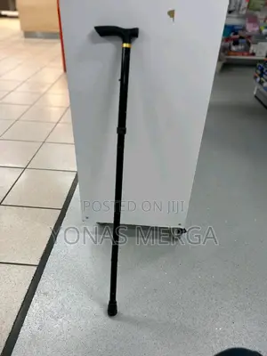 Photo - Folding Cane Black With T-Shape Handle Simo፪[]Walking_aid