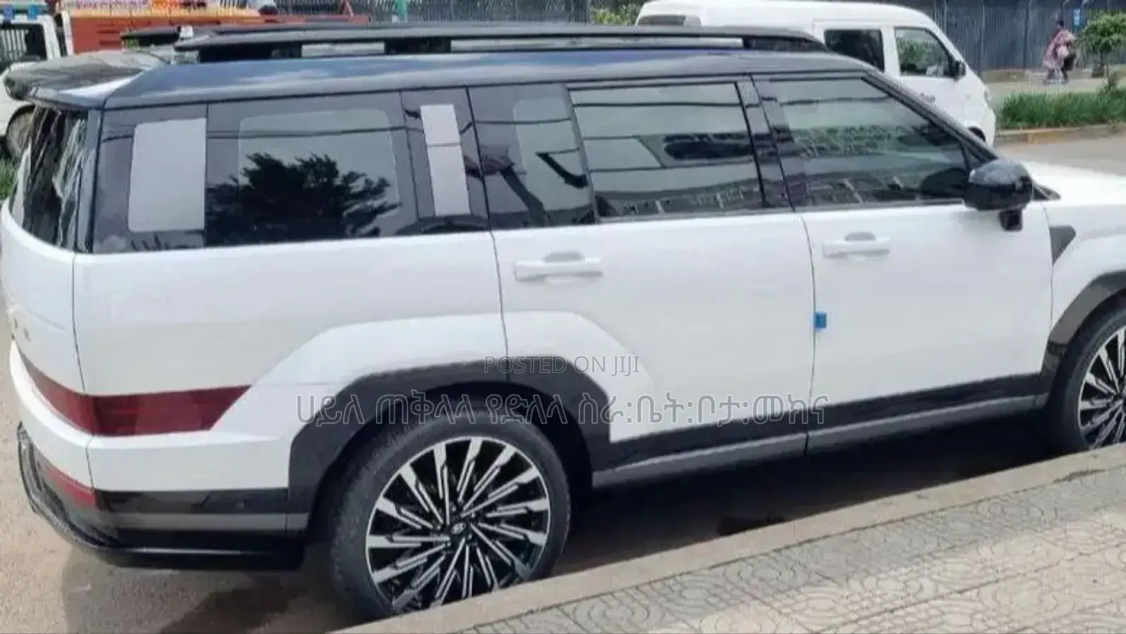 New Hyundai Santa Fe HEV 2025 Ivory