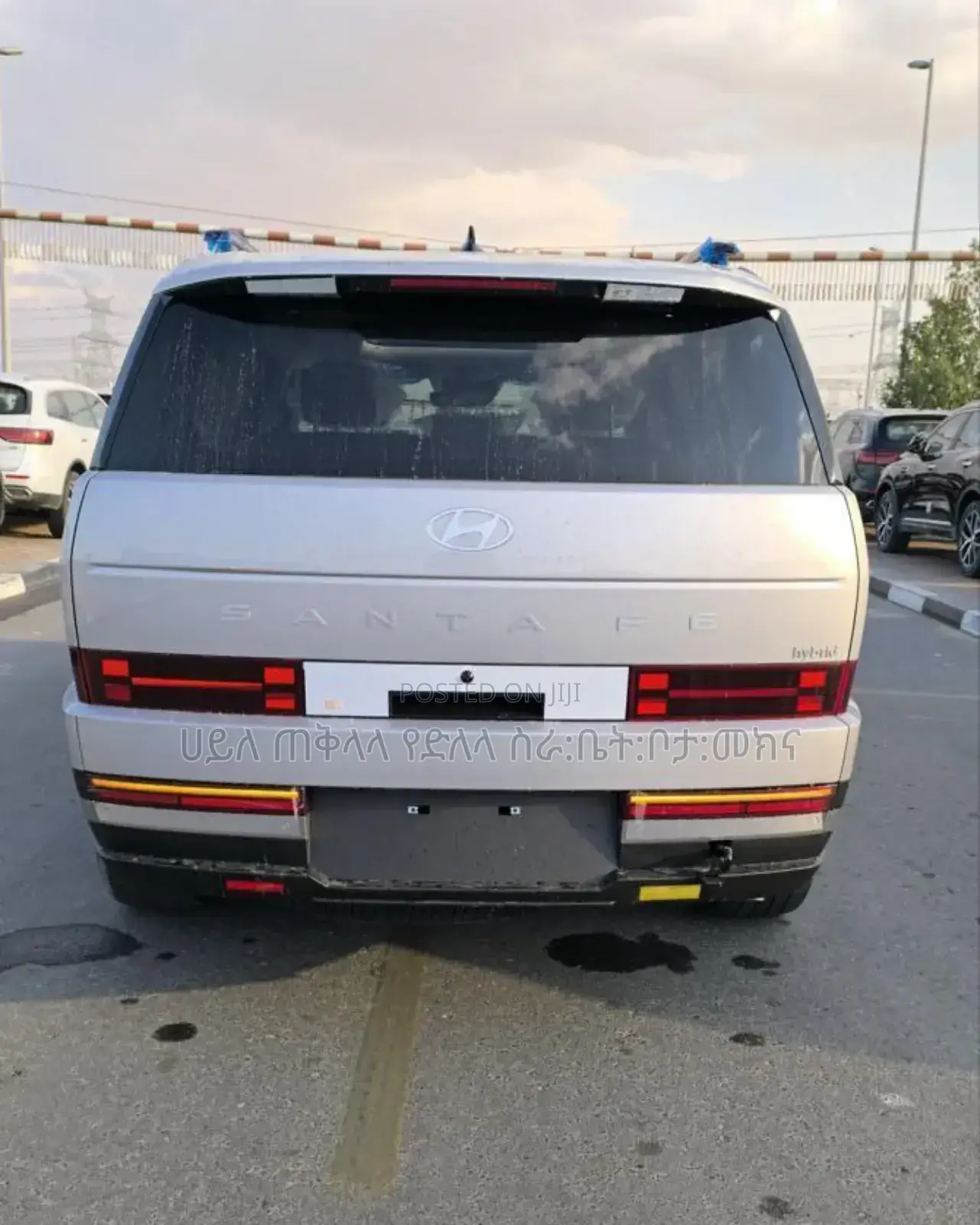 New Hyundai Santa Fe HEV 2025 Ivory