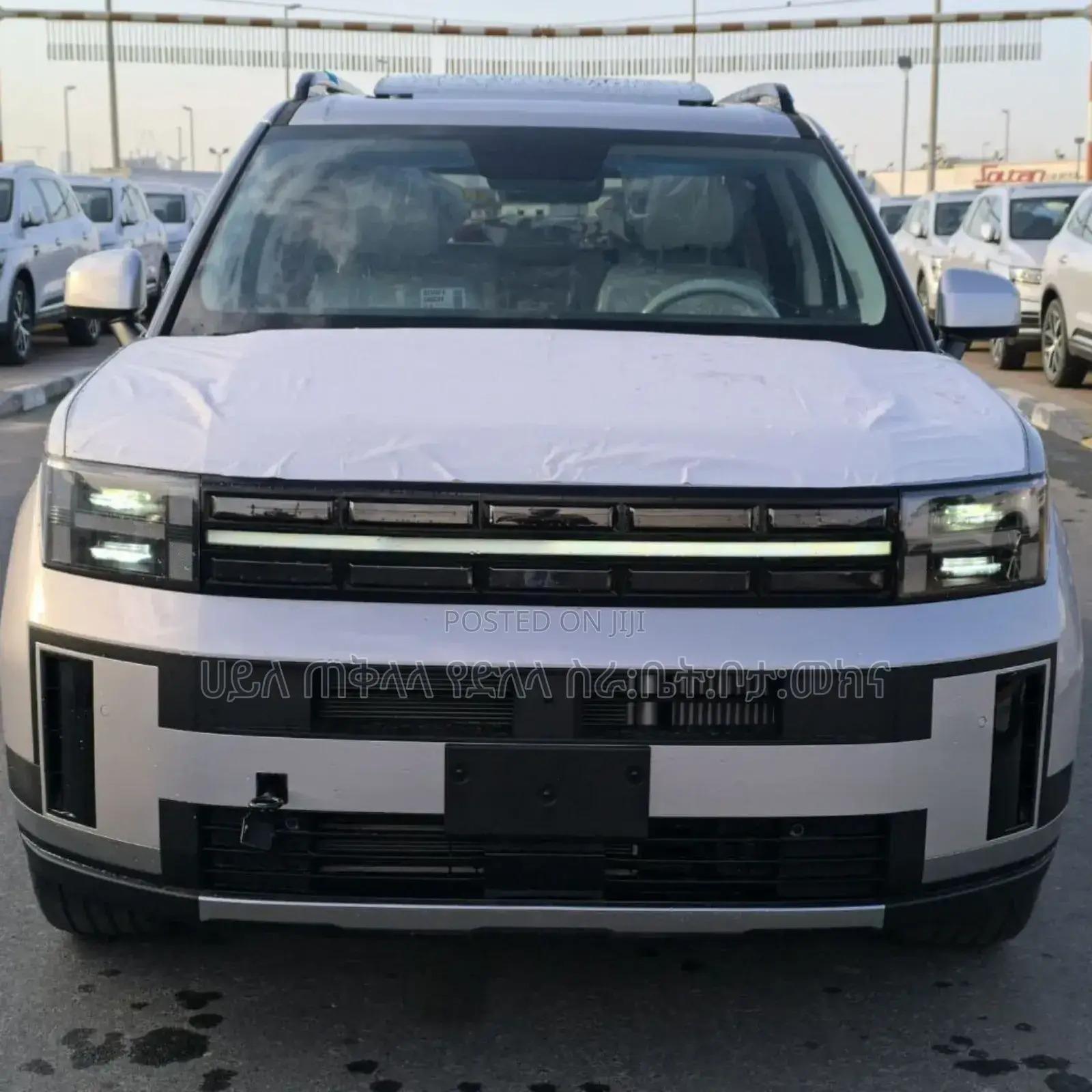 New Hyundai Santa Fe HEV 2025 Ivory