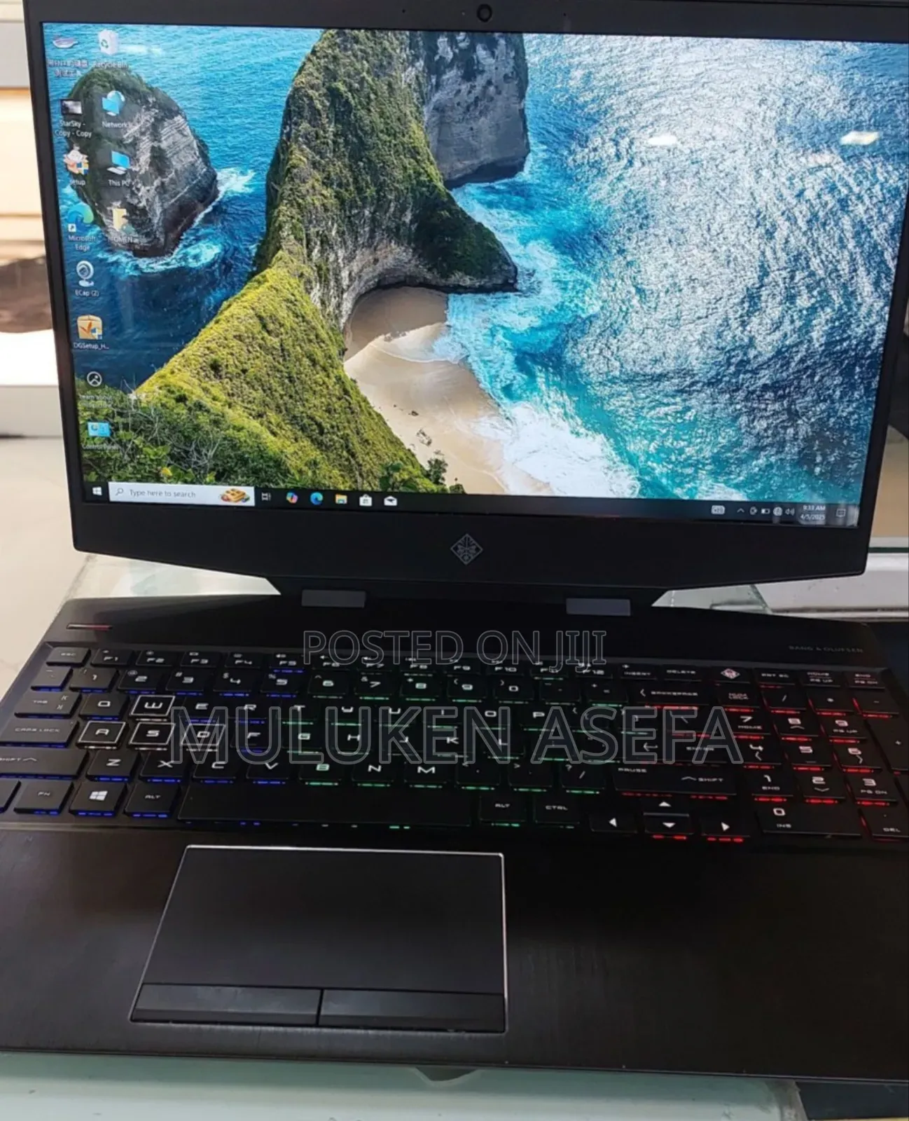 New Laptop HP Omen 15 16GB Intel Core I7 SSD 512GB