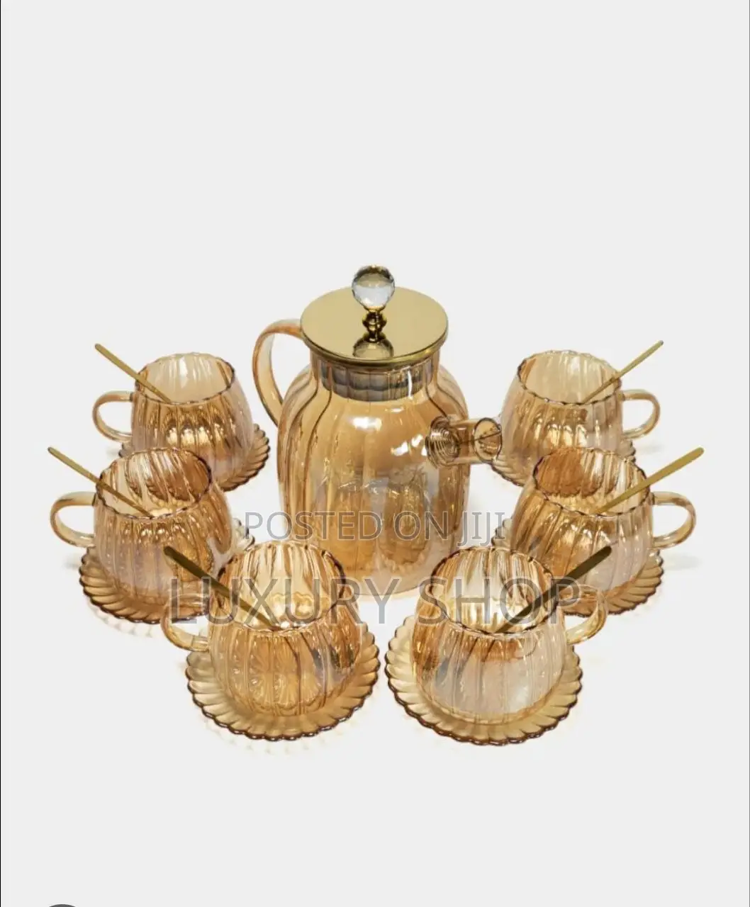 Glass Teapot Set