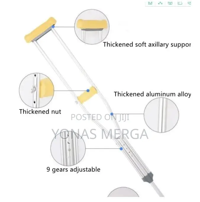 Aluminum Crutches፹恀vevor Forearm Crutches蟻፭underarm Crutches