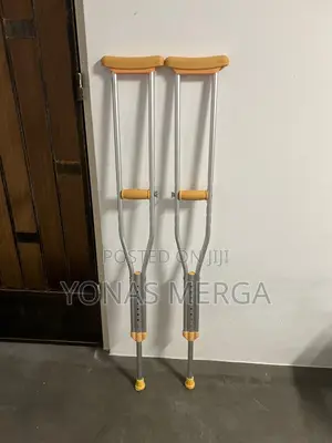 Photo - Aluminum Crutches, Blue | Pepe |P1፬禸axillary Crutches, Kmina
