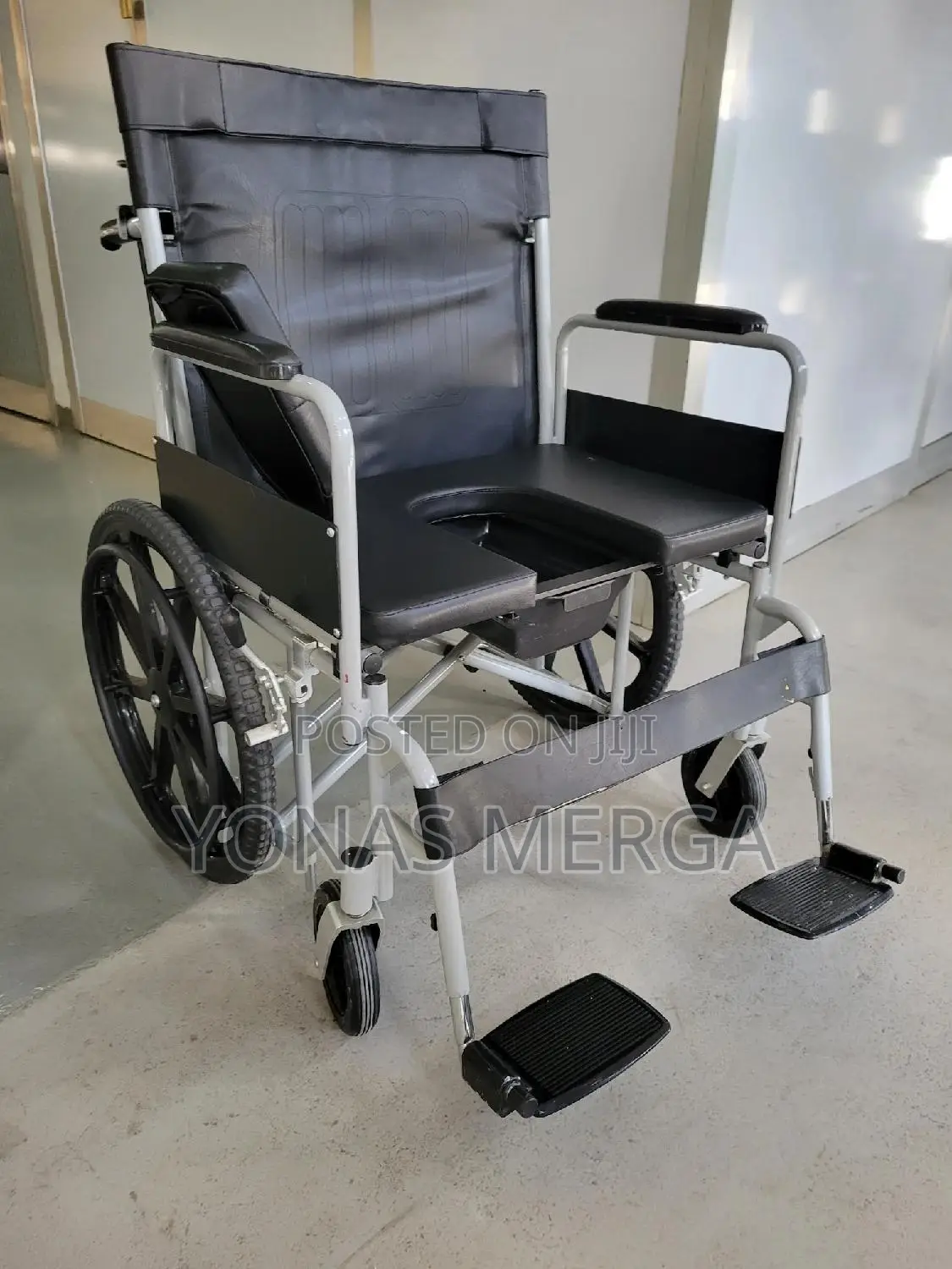 Super Comfortable Material Wheelchair፳修toilet Wheelchair