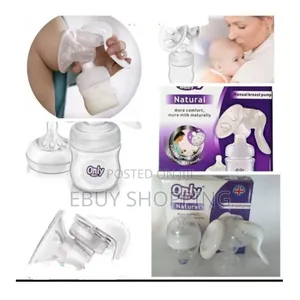 Photo - **Ergonomic Manual Breast Pump – Easy to Assemble Clean**
