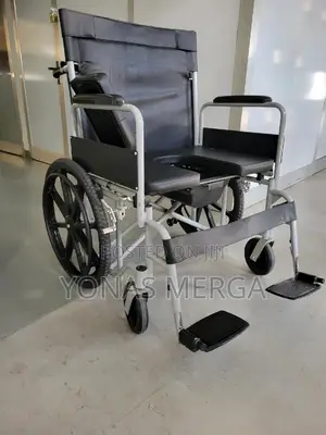 Wide Leather Seat Wheelchair፼玄over Weight User Ideal Wilcher