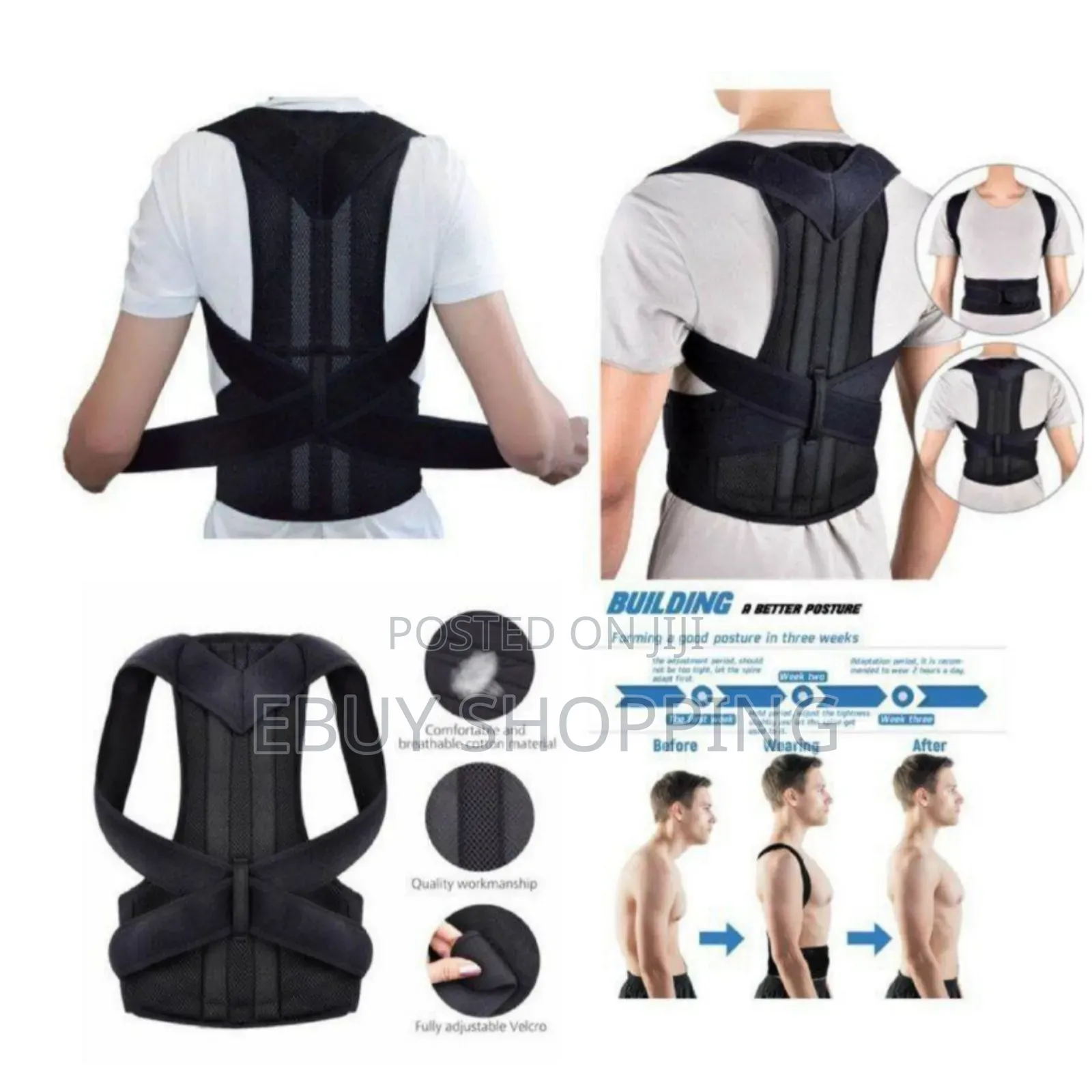 Posture Trainer Belt –Correct Slouching Enhance Confidence