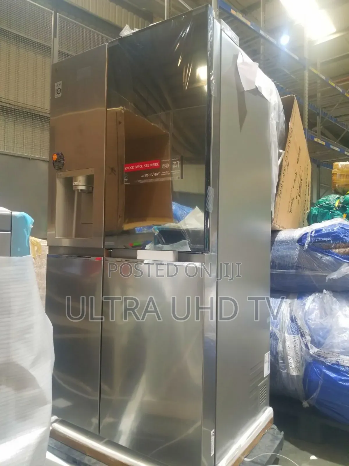 Lg Uv Nano Knock Twice, See Inside; Side by Side Door