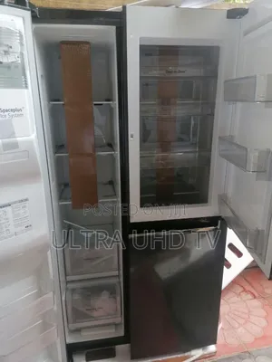 Lg Uv Nano Knock Twice, See Inside; Side by Side Door