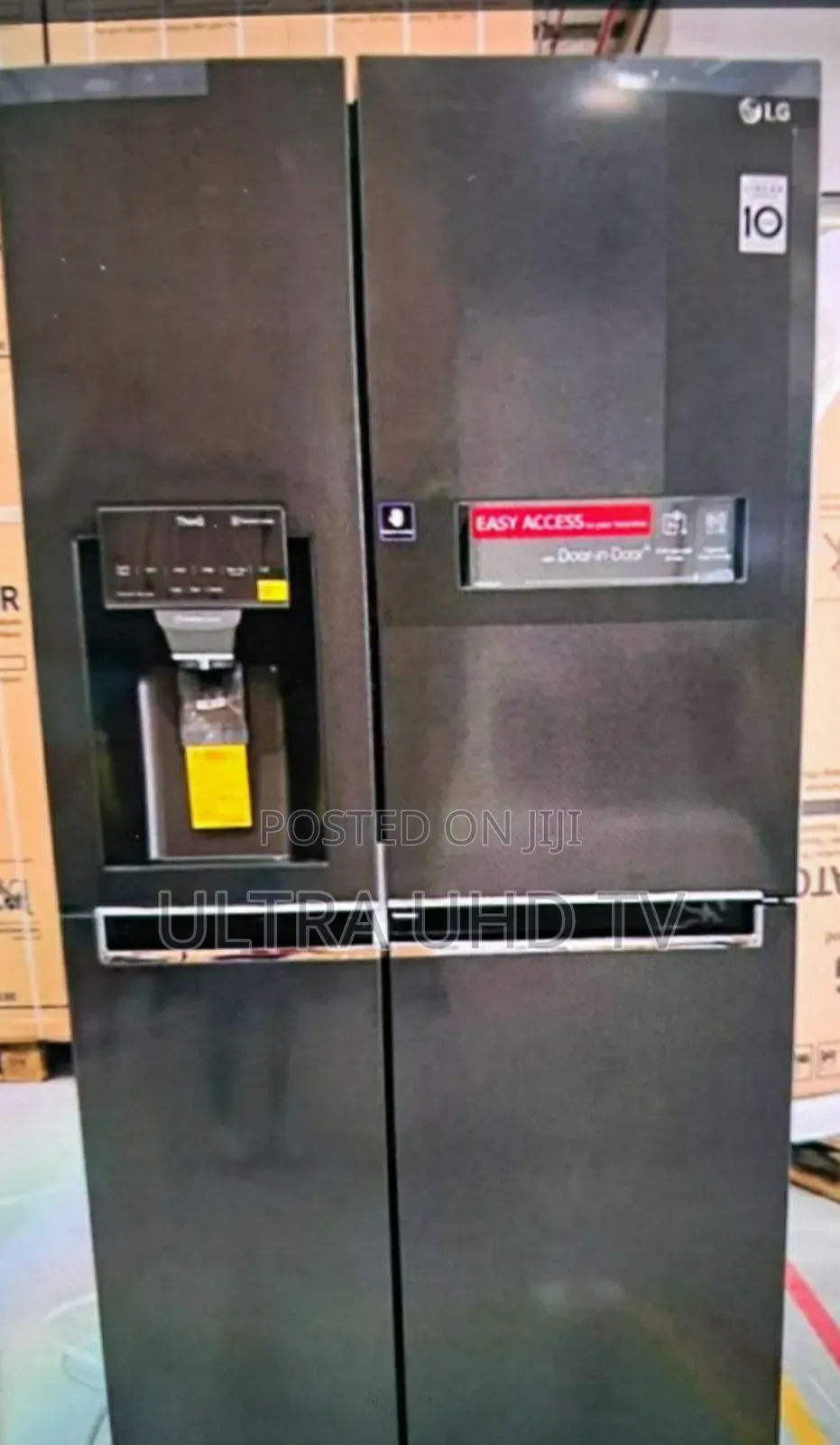 Lg Uv Nano Knock Twice, See Inside; Side by Side Door