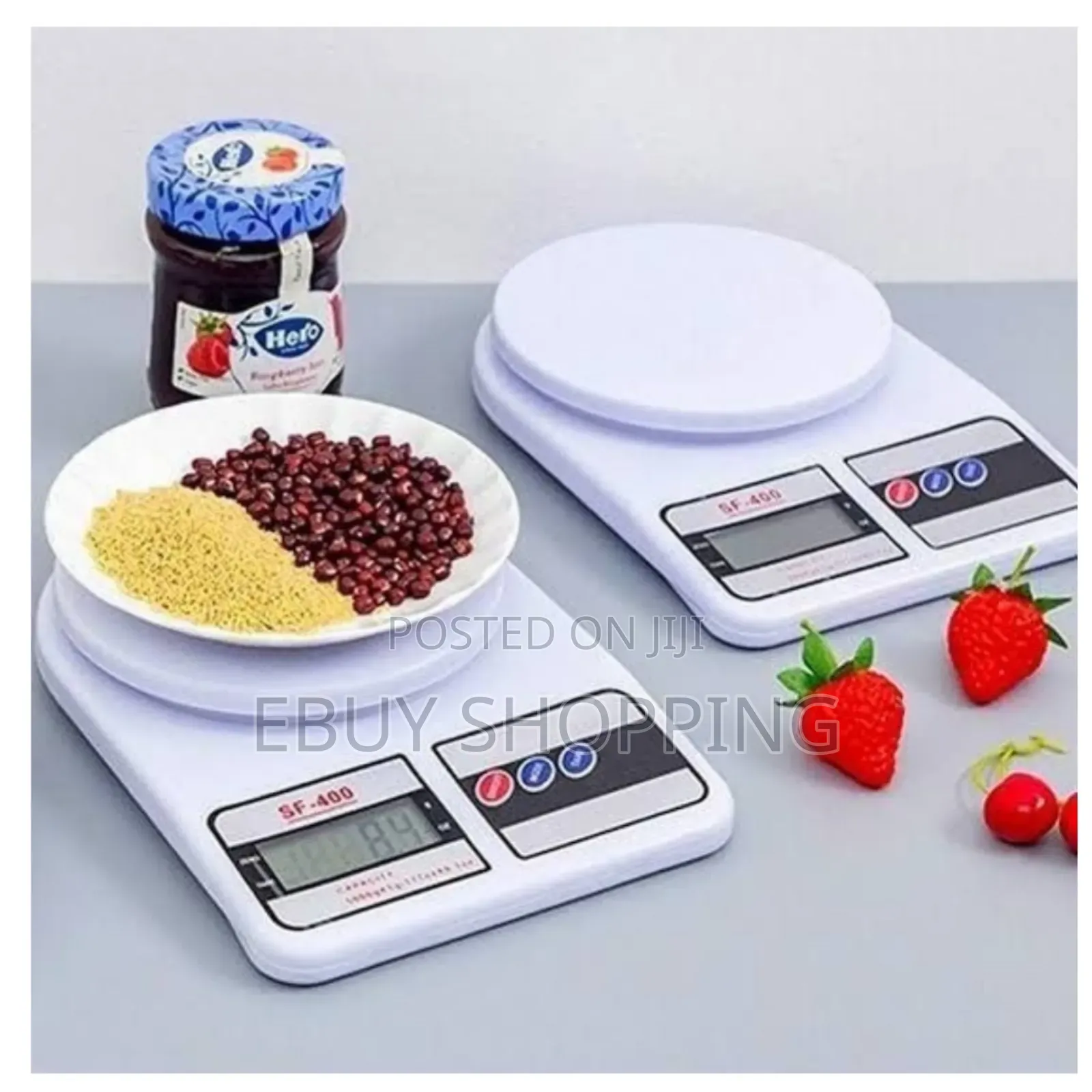 **Battery-Powered Digital Kitchen Scale – Easy to Use**