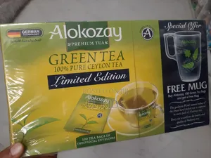 Photo - Green Tea 100 PCS With Free Mug