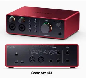 Photo - Scarlet Focusrite 4i4 4th Generation