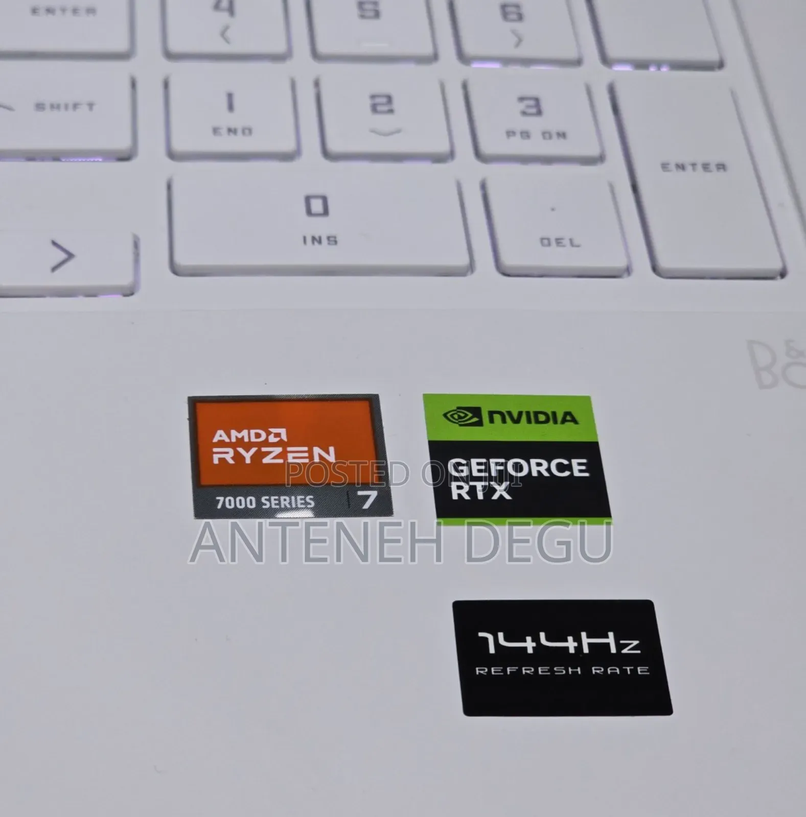 New Laptop HP Victus 16 16GB AMD Ryzen 7 SSD 1T