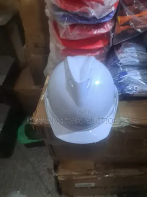 Construction Safety White Helmet
