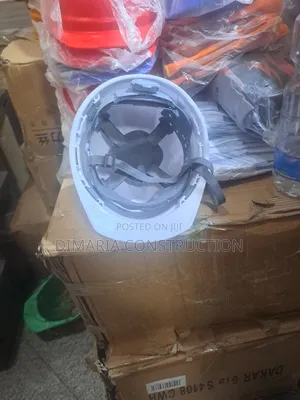 Construction Safety White Helmet