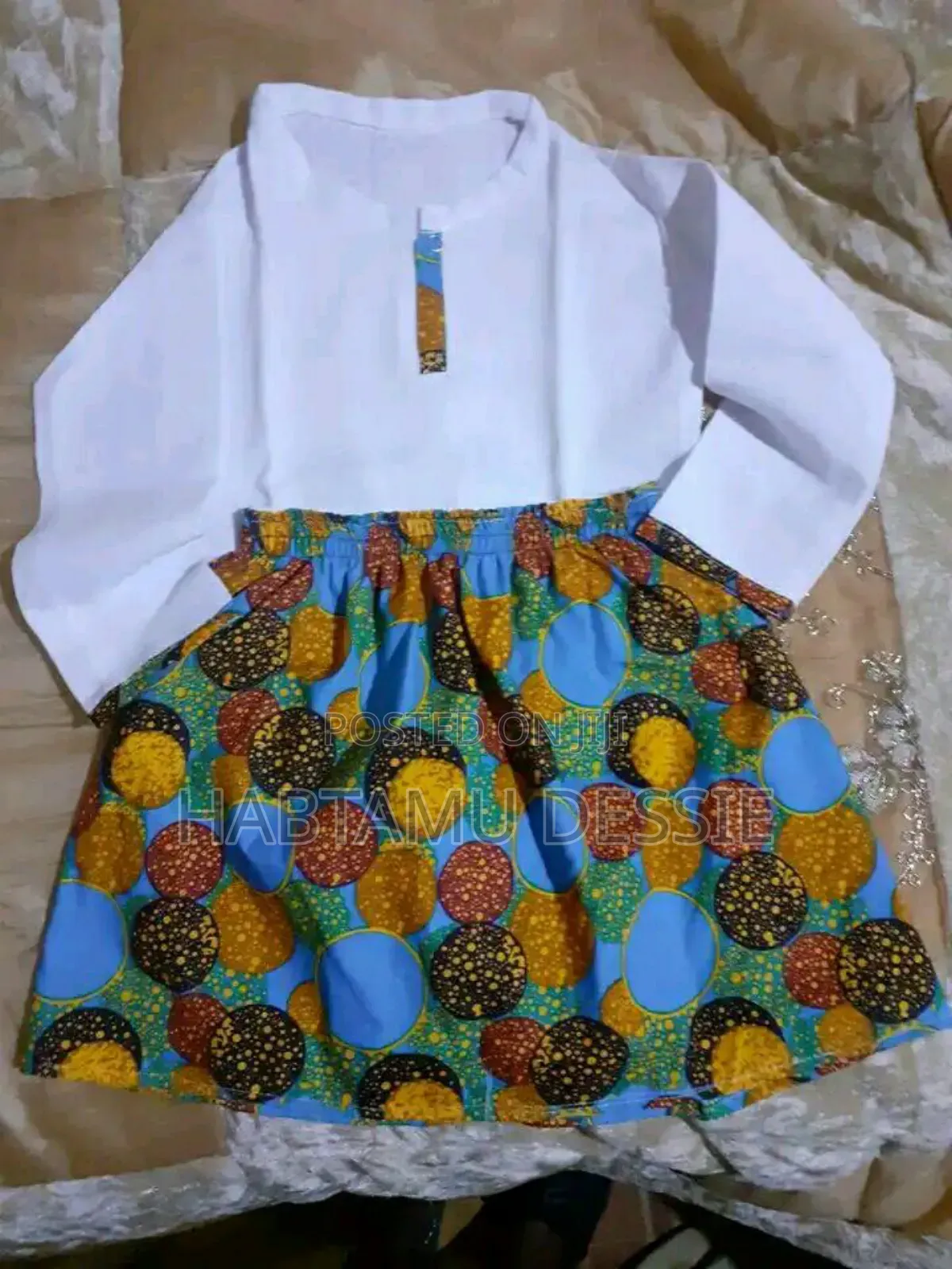 ምርጥ የህፃናት የአፍሪካ ልብሶች ቁምጣ እና ቲ -ሸርት 1-8 ዓመት ለ ወንድ እና ሴት