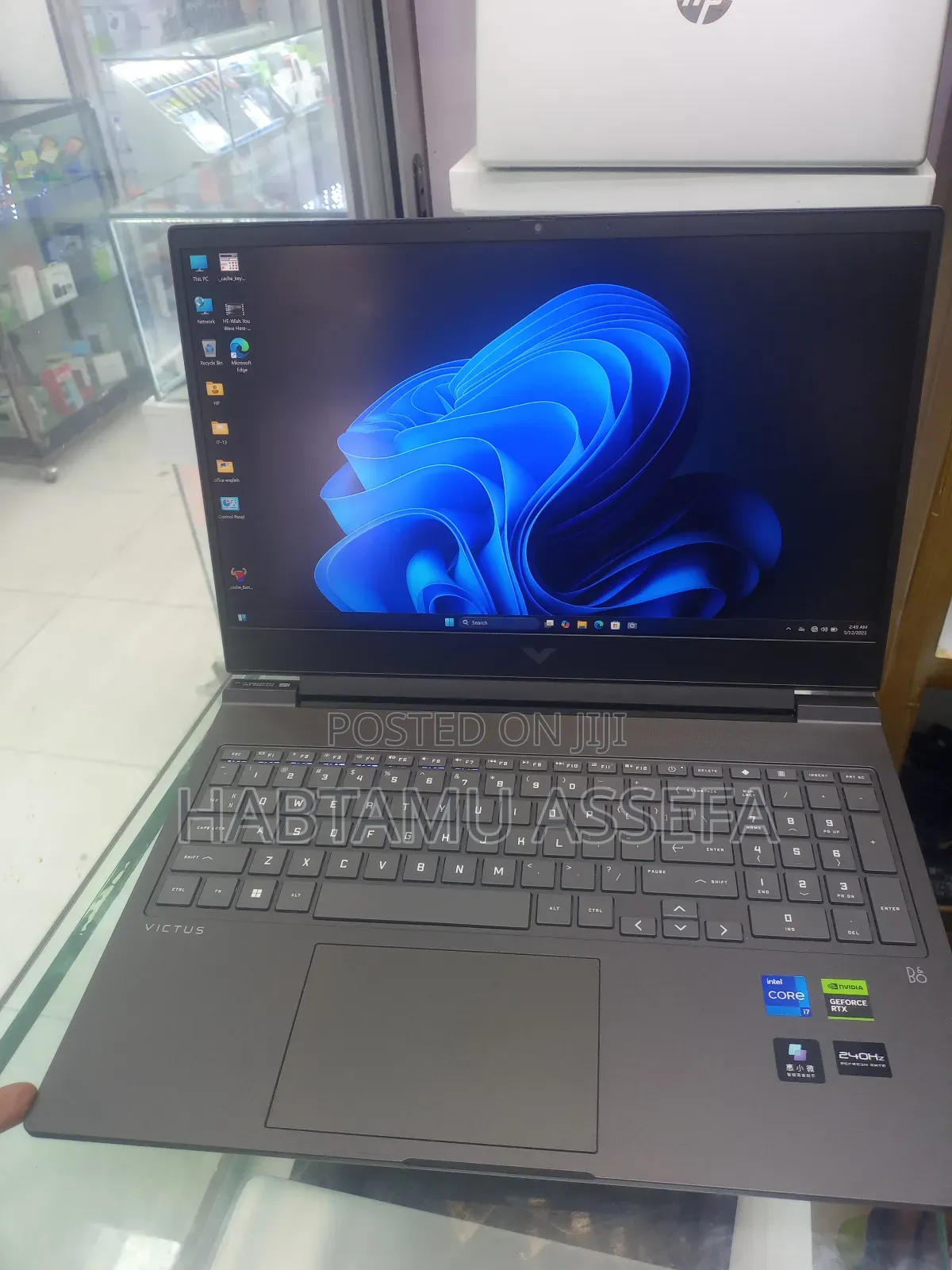 New Laptop HP Victus 16 16GB Intel Core I7 SSD 1T