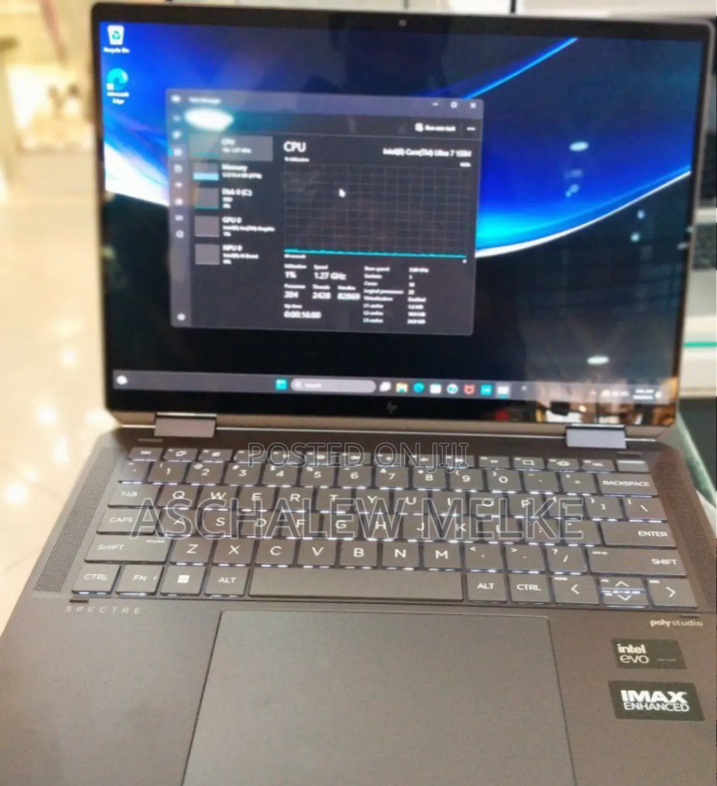 New Laptop HP Spectre 14 16GB Intel Core Ultra 7 SSD 1T