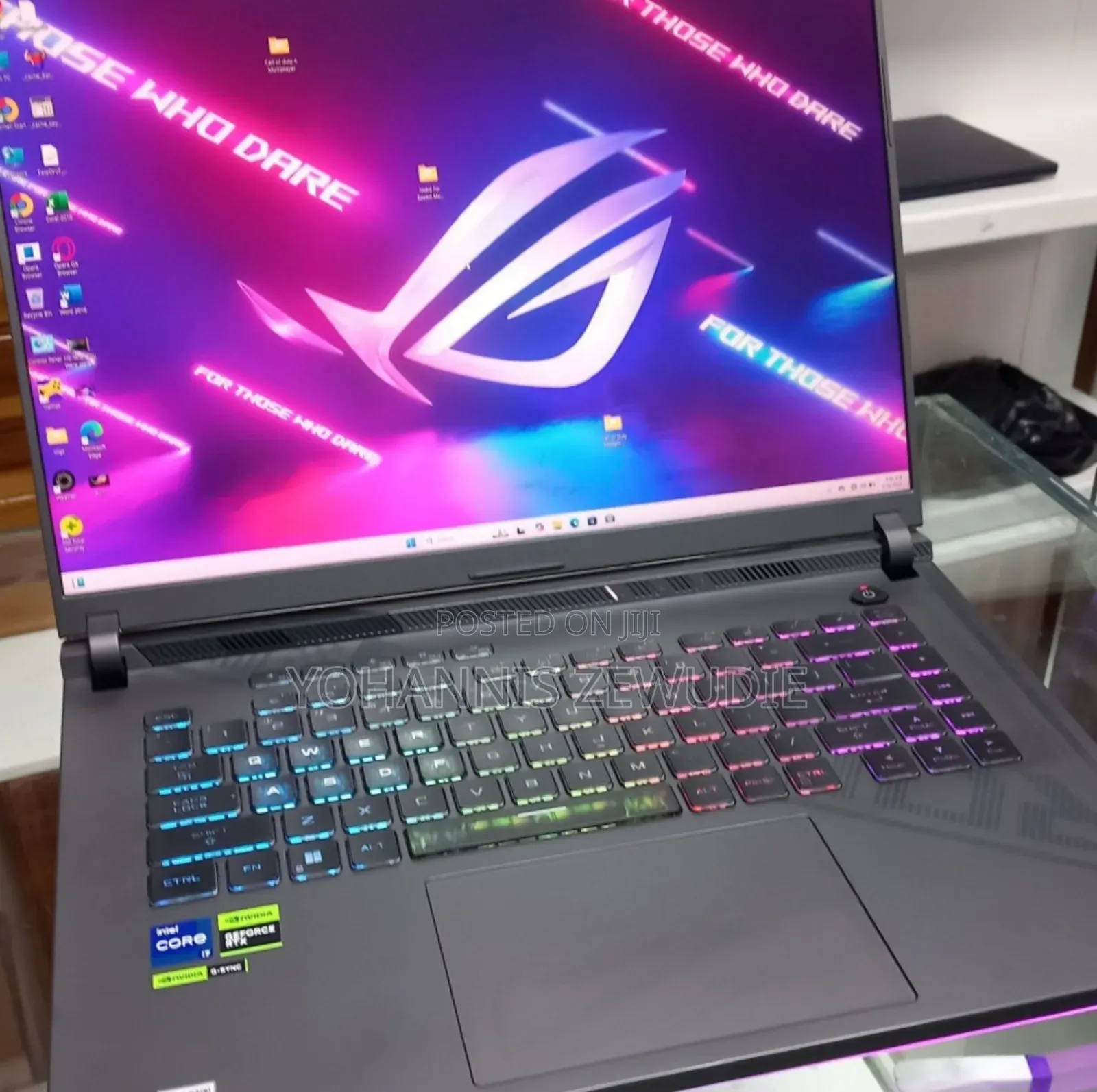 New Laptop Asus ROG Strix G15 16GB Intel Core I7 SSD 1T