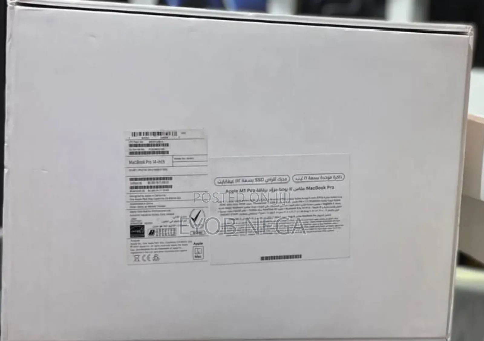 New Laptop Apple MacBook Pro 2023 M2 Pro 14-Inch 16GB Apple M2 SSD 1T