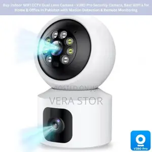 V380 Pro Dual Lens Security Camera 4g Net