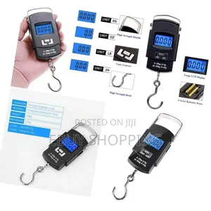 Photo - **Travel-Sized 110lb Scale: Precision Weighing on the Go**