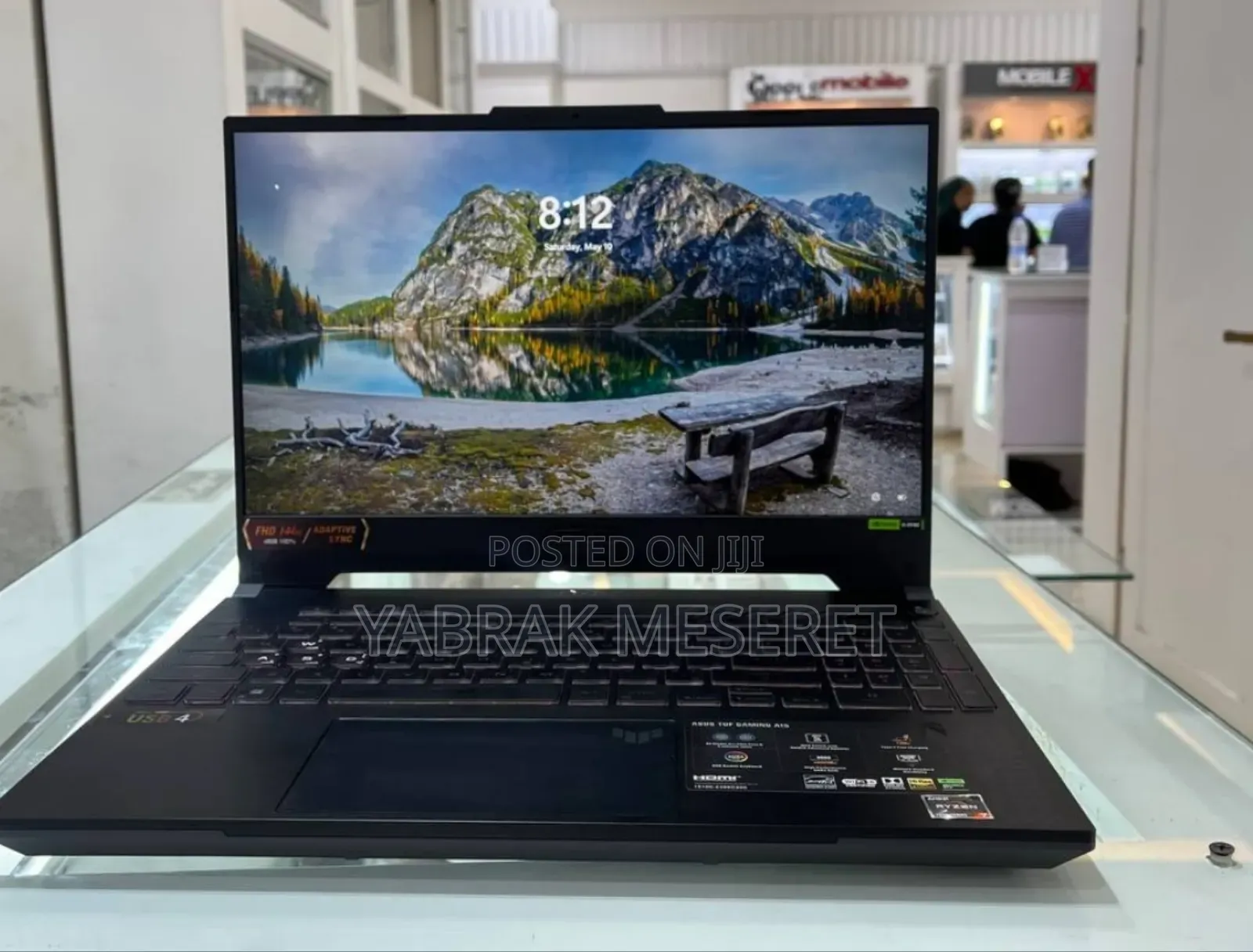 New Laptop Asus TUF Gaming A15 16GB AMD Ryzen 7 SSD 512GB