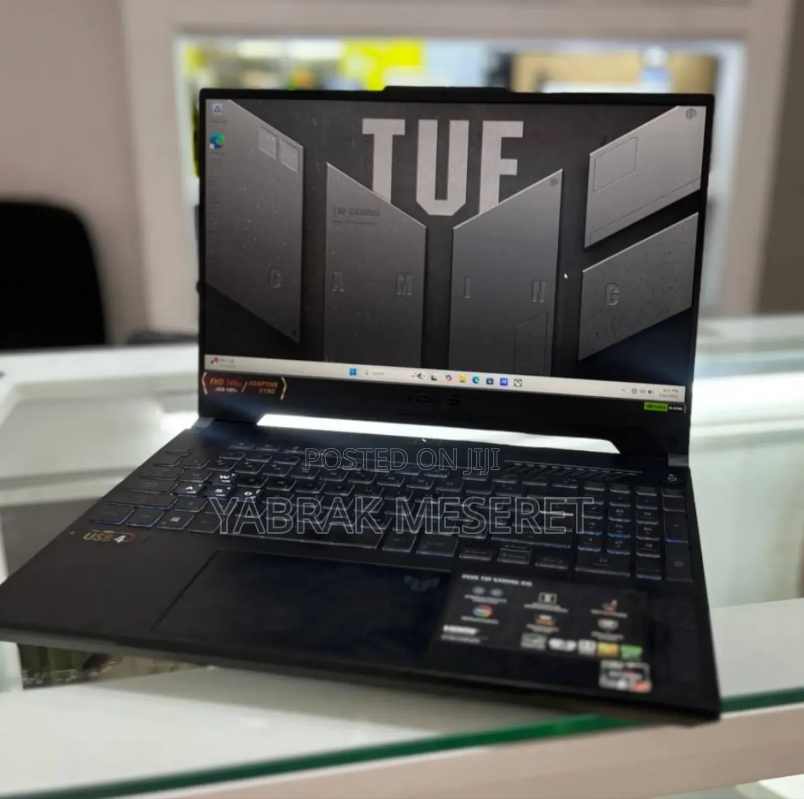 New Laptop Asus TUF Gaming A15 16GB AMD Ryzen 7 SSD 512GB