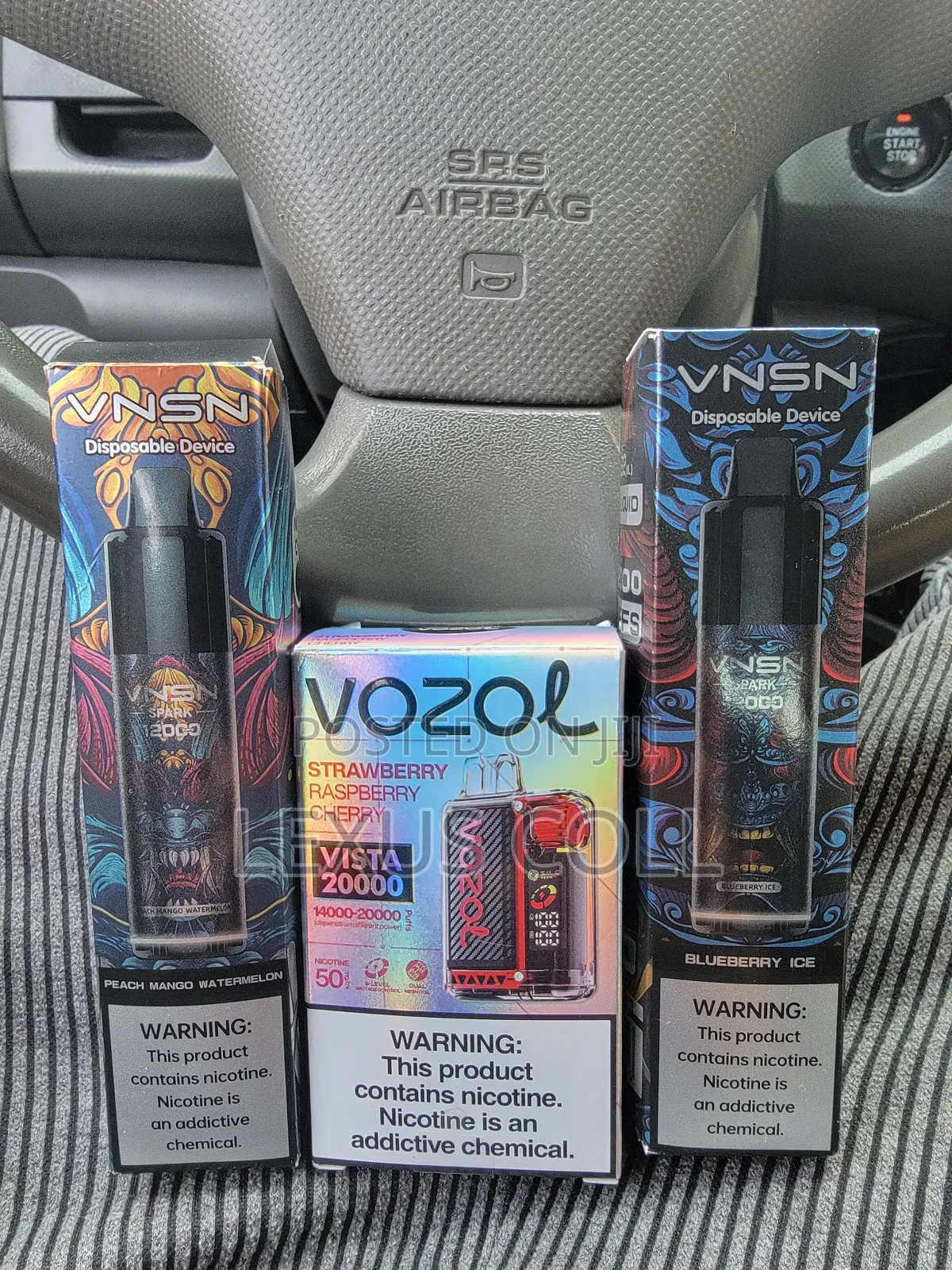 Strawberry Vape 20,000 Puff Vozoll