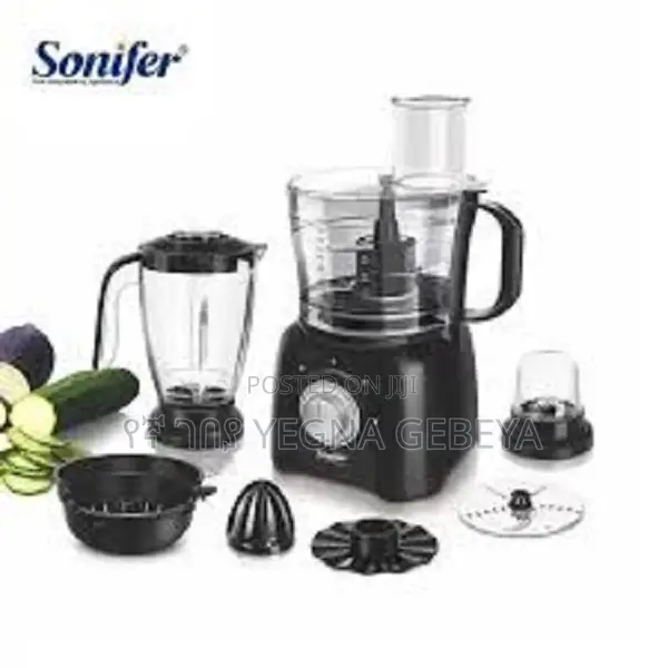 Sonifer Sf-8027 Food Processor, 9 in 1 1400w