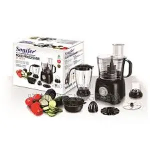 Sonifer Sf-8027 Food Processor, 9 in 1 1400w