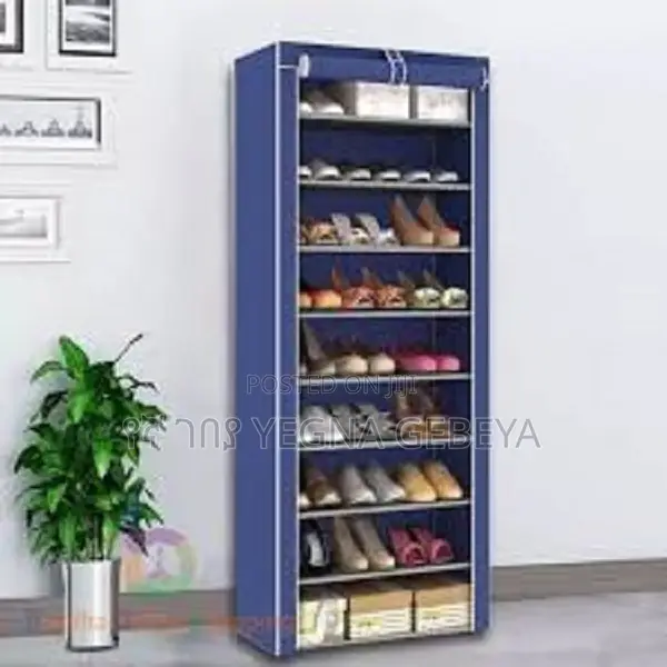 9-layer Shoe Rack Space-saving Storage For 27 Pairs