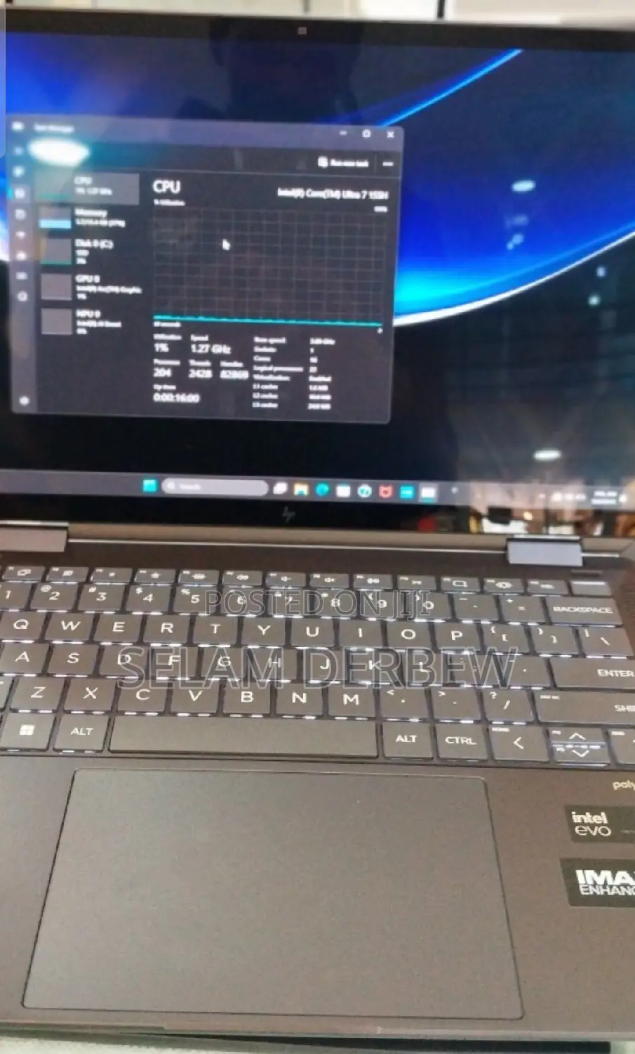 Laptop HP Spectre X360 16GB Intel Core Ultra 7 HDD 1T