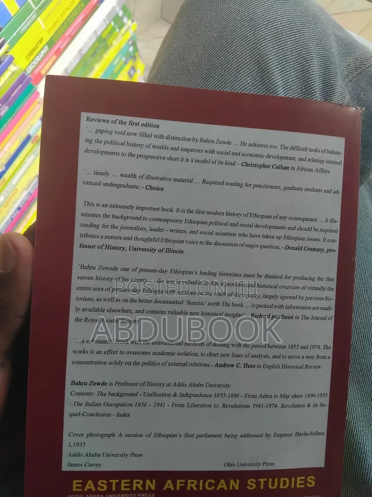 A History of Modern Ethiopia