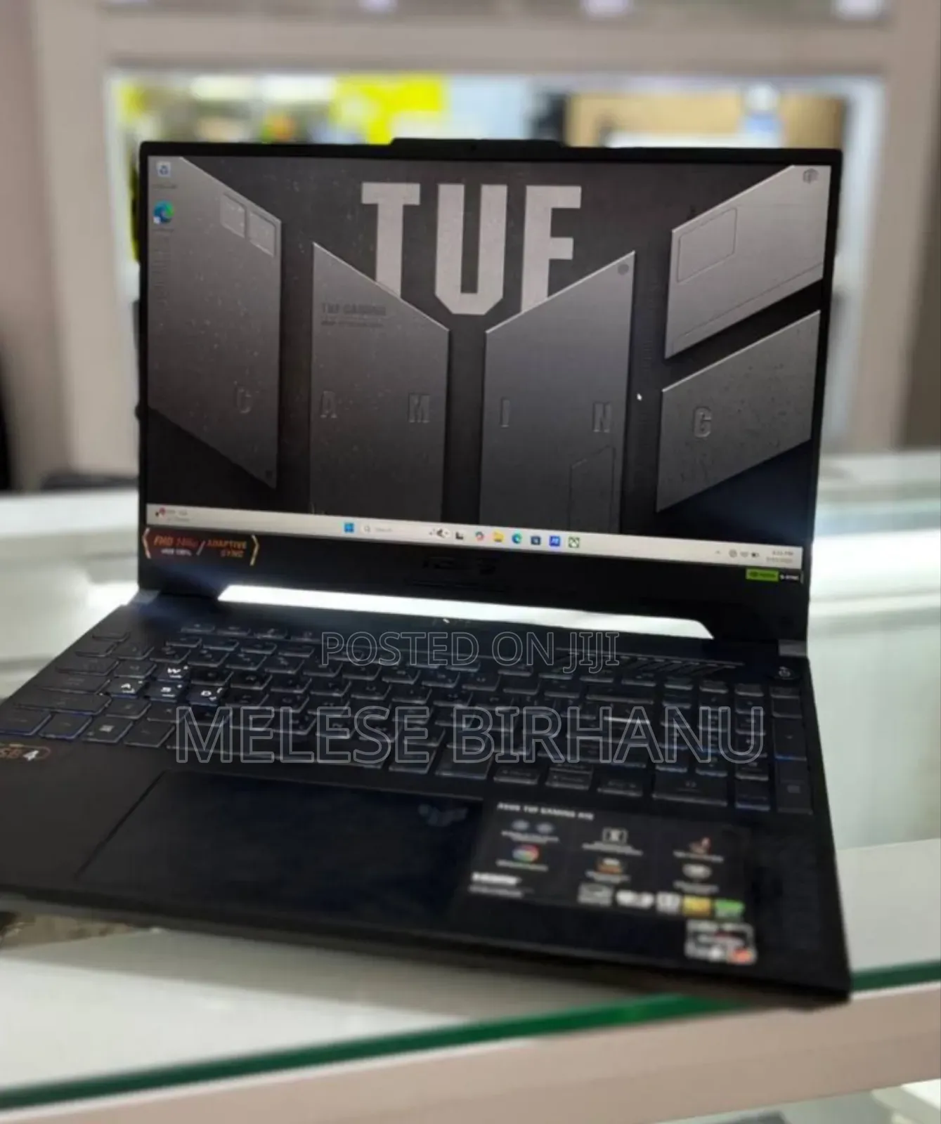 New Laptop Asus TUF Gaming FX504 16GB AMD Ryzen 7 SSD 512GB