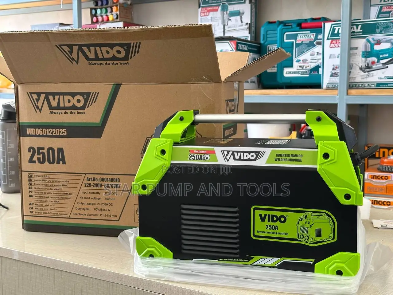 Vido Inverter Welding Machine 250a