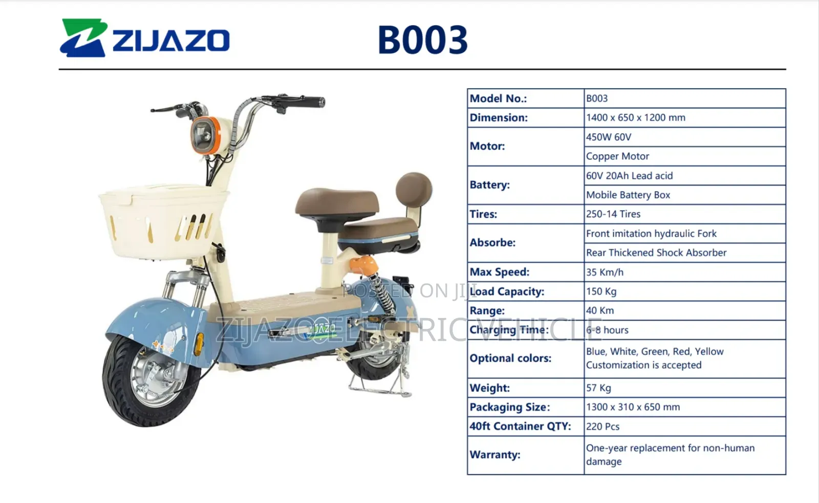 New Motorcycle 2024 Blue