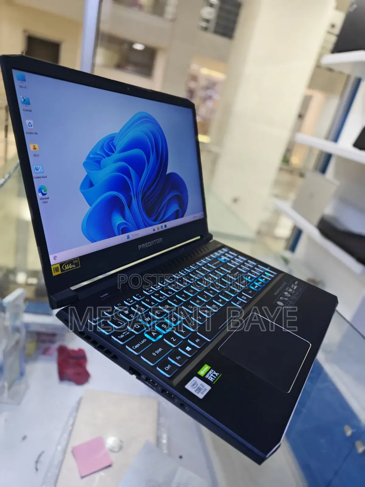 New Laptop Acer Predator Helios 300 16GB Intel Core I7 SSD 1T