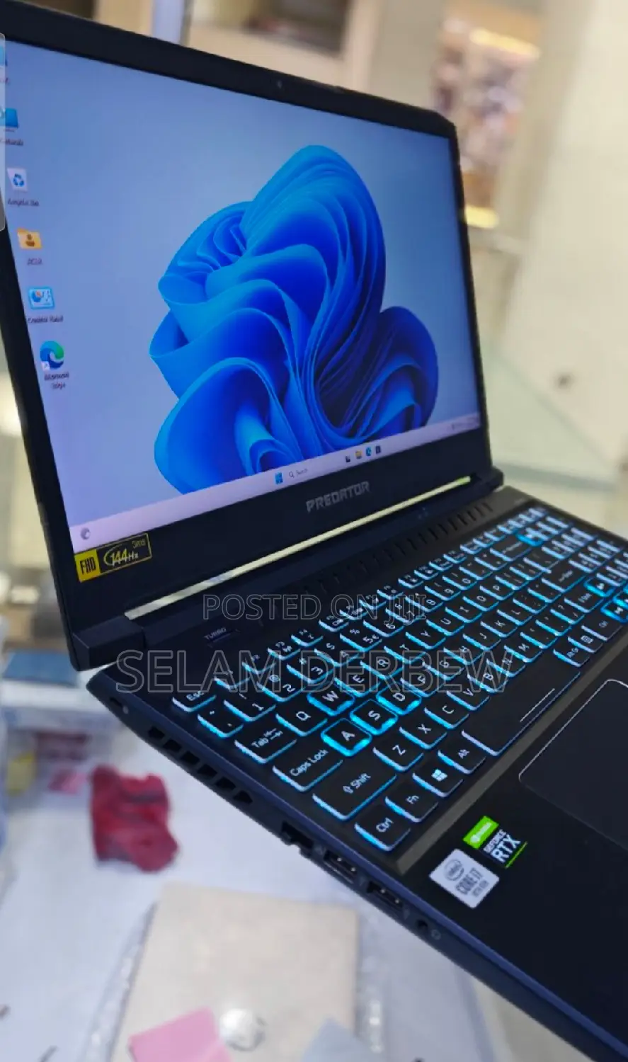 New Laptop Acer Predator Helios 300 16GB Intel Core I9 SSD 1T