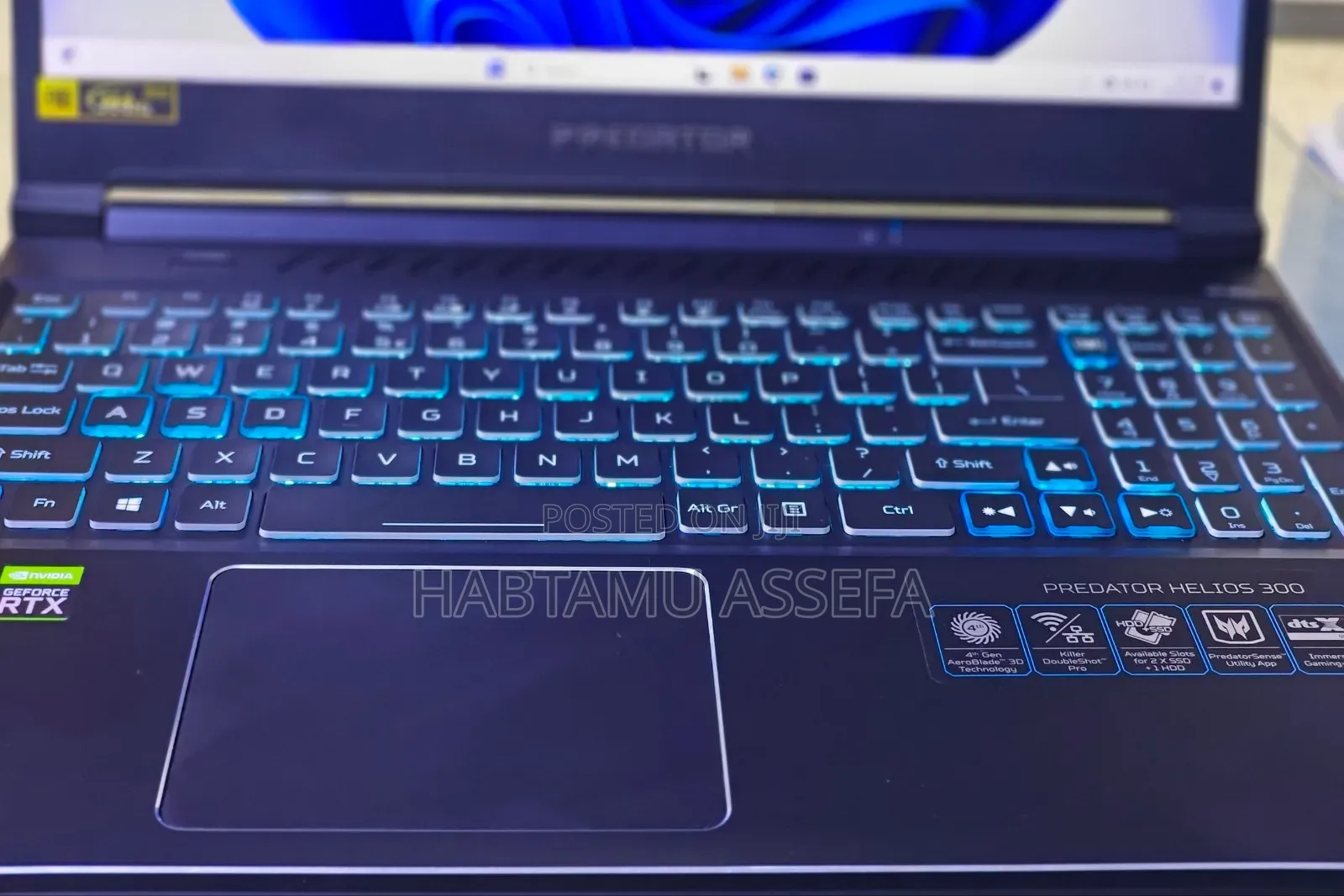 New Laptop Asus ROG Strix G15 16GB Intel Core I7 SSD 1T